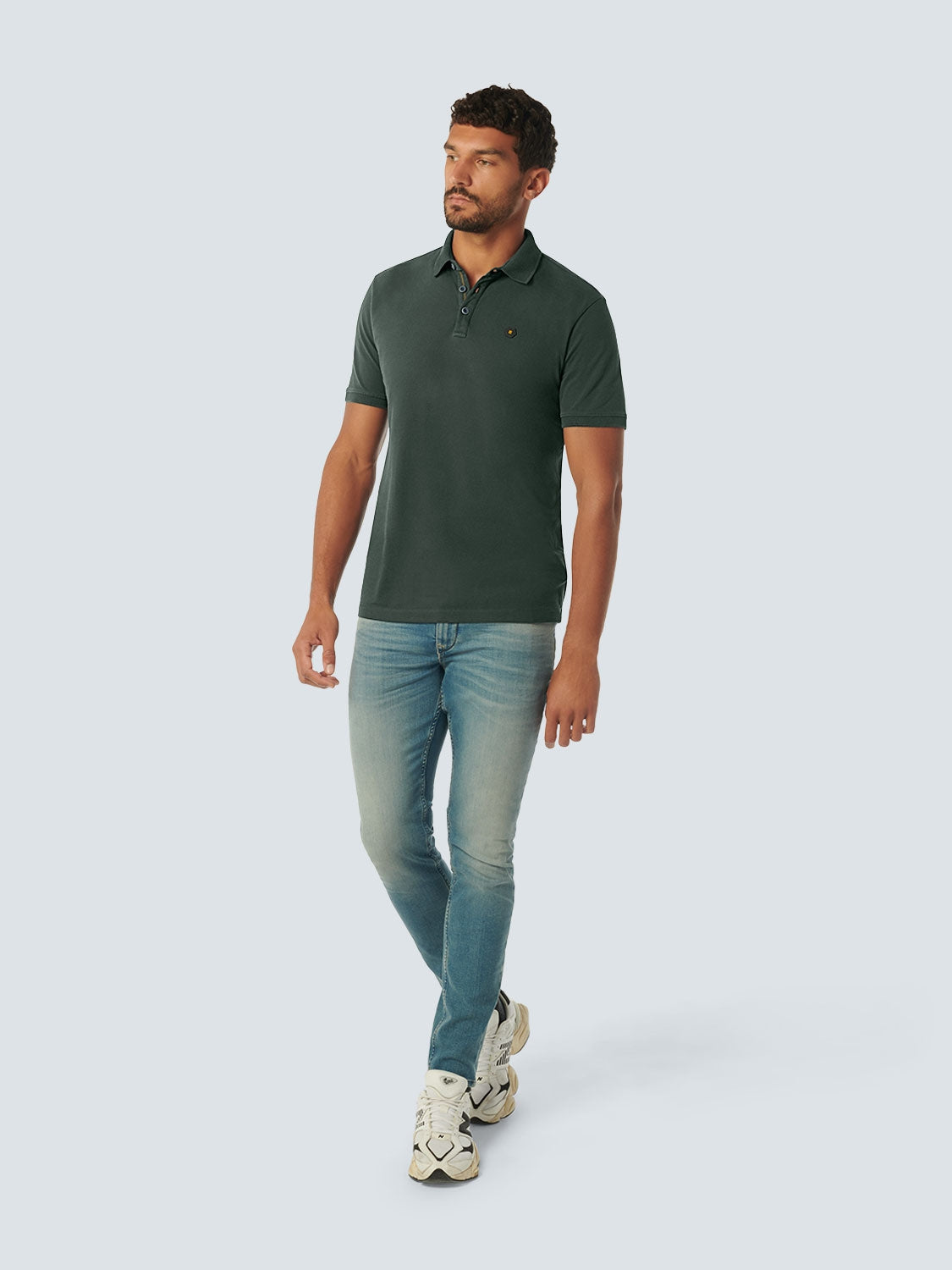 Polo Pique Garment Dyed | Dark Steel