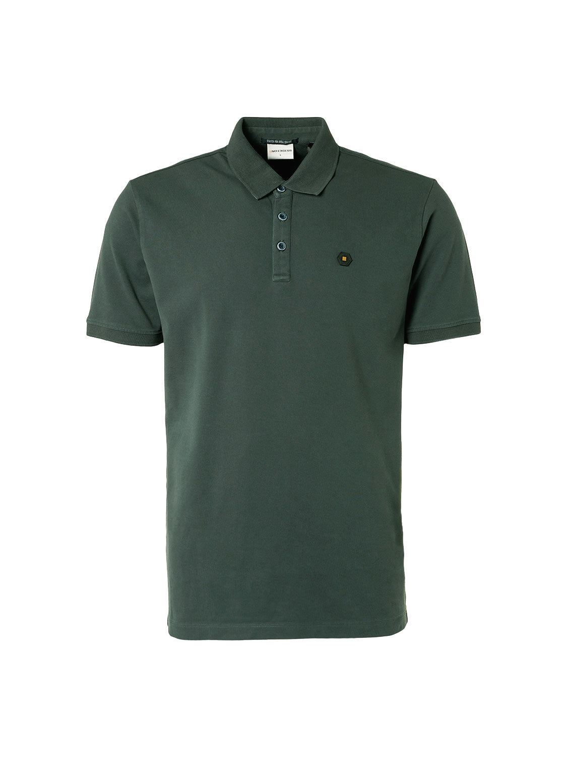 Polo Pique Garment Dyed | Dark Steel