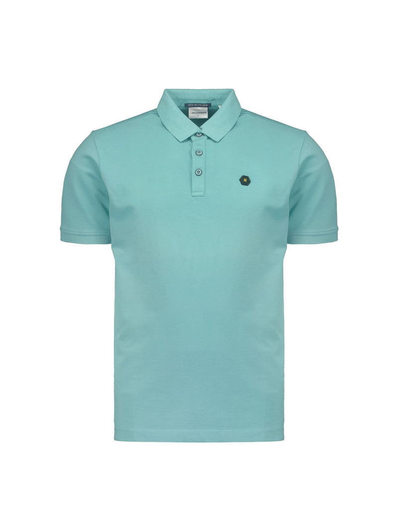 Polo Pique Garment Dyed | Pacific