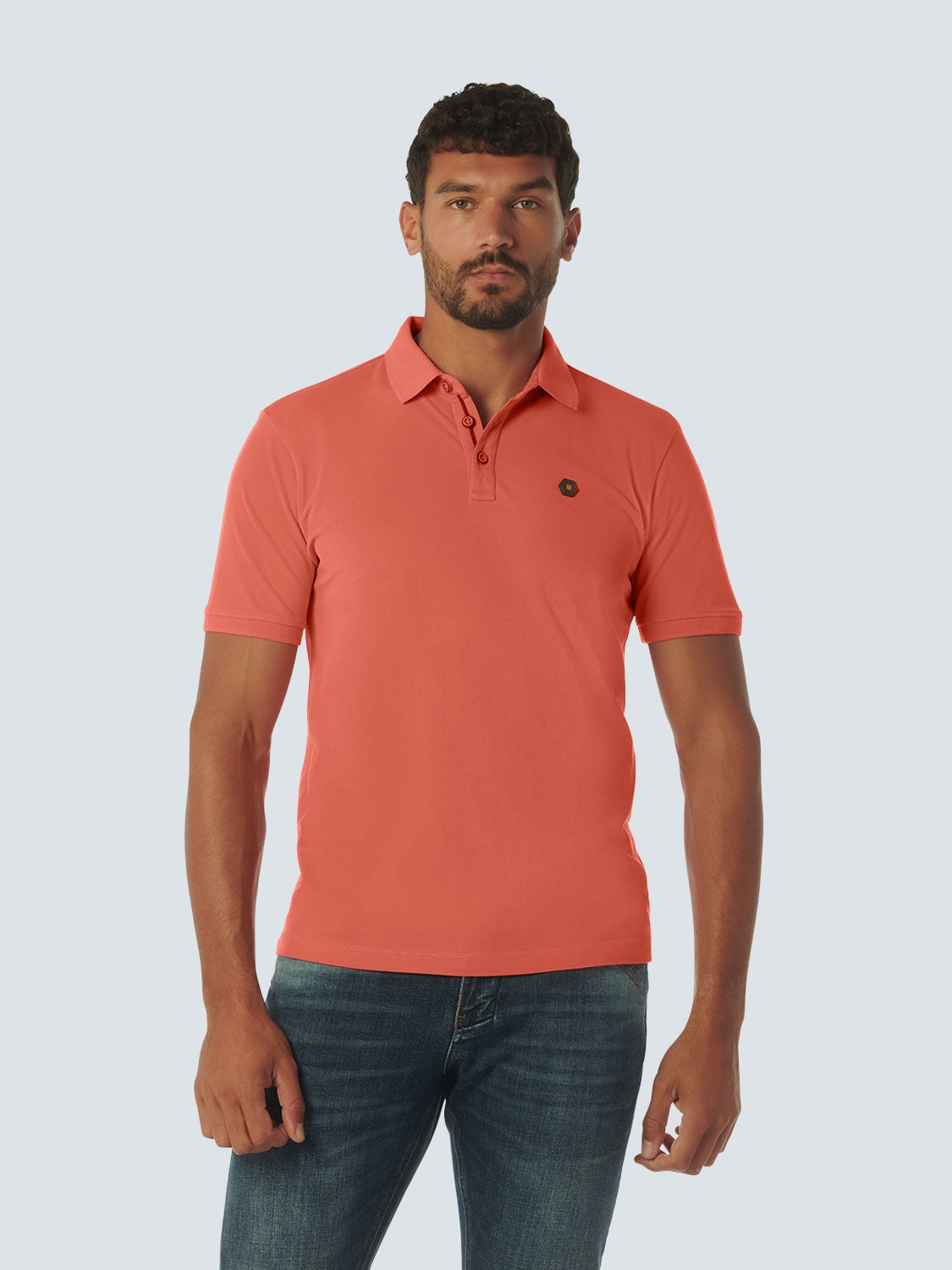 Polo Pique Garment Dyed | Melon