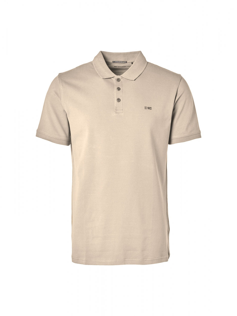 Polo Solid Stretch | Cream