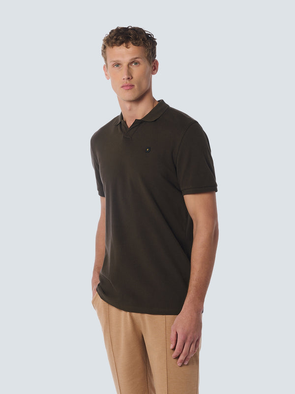 Polo Stretch Solid | Coffee