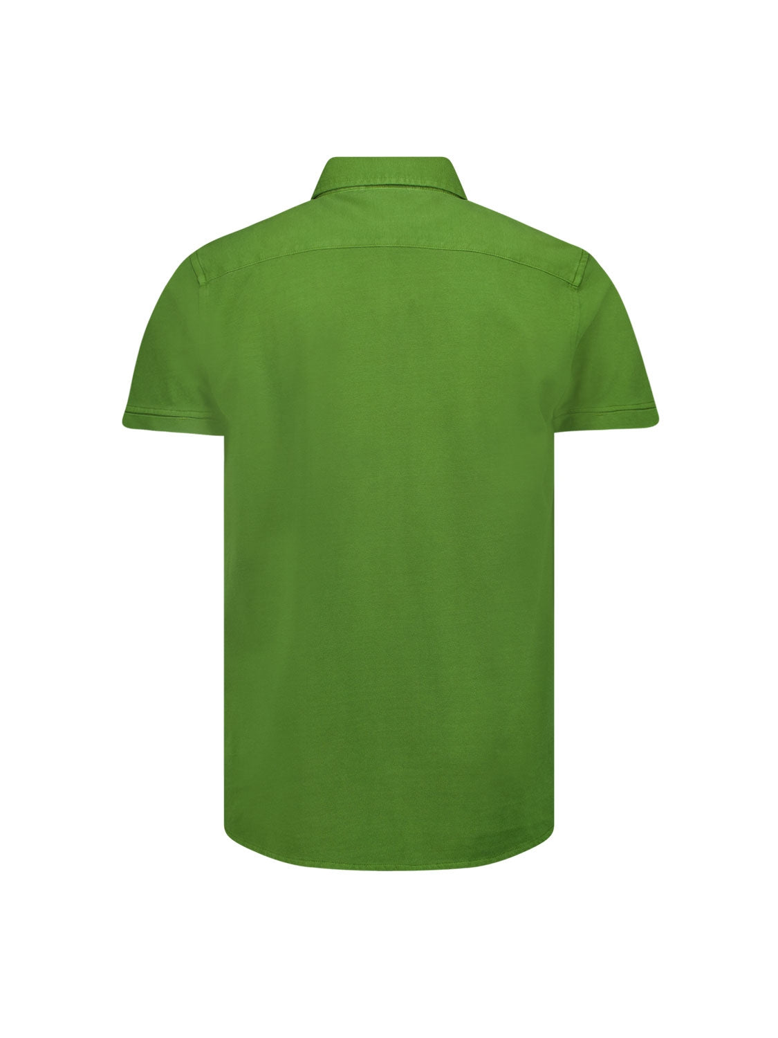 Shirt Short Sleeve Jersey Solid Pique | Green