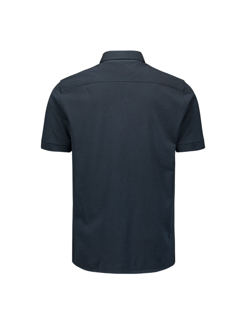 Shirt Short Sleeve Jersey Solid Pique | Night