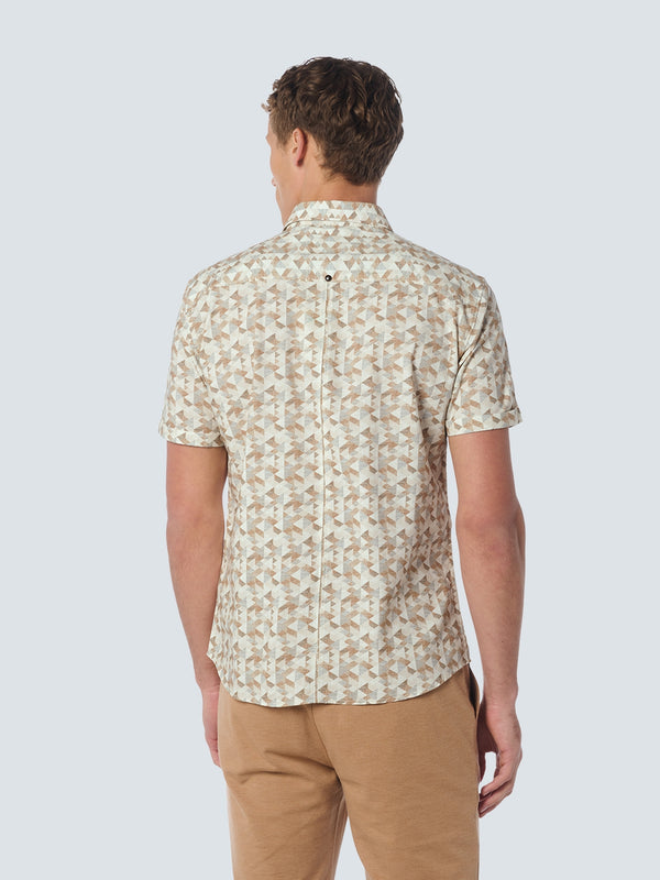 Shirt Short Sleeve Allover Printed | Desert