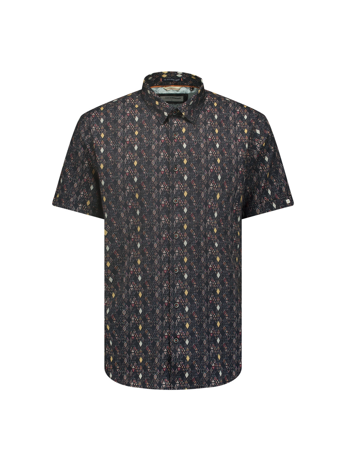 Shirt Short Sleeve Allover Printed | Night
