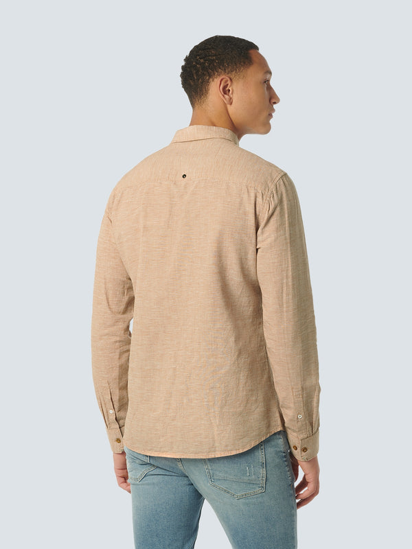 Shirt 2 Coloured With Linen | Desert