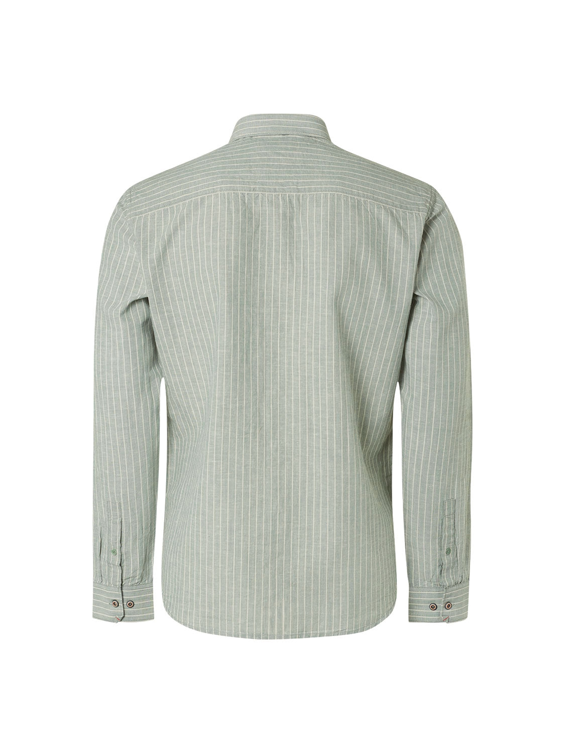Shirt Stripes With Linen | Zinc