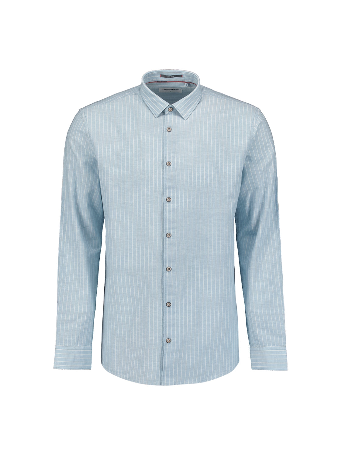 Shirt Stripes With Linen | Cloud