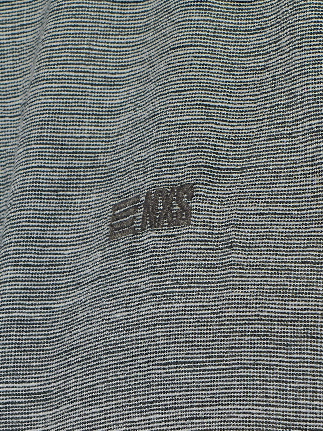 Shirt Short Sleeve 2 Coloured Melange With Linen | Night