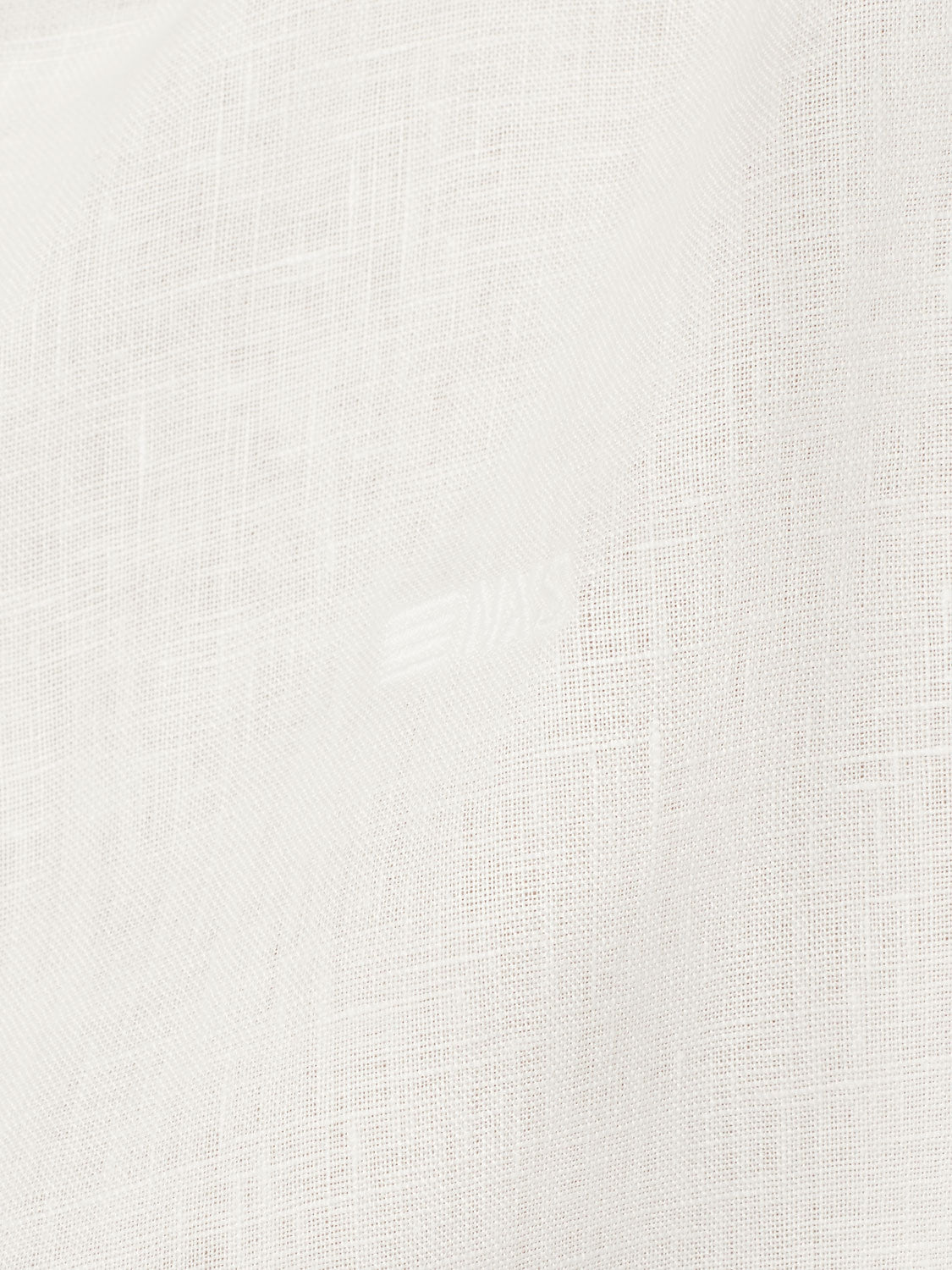 Shirt Linen Solid | White