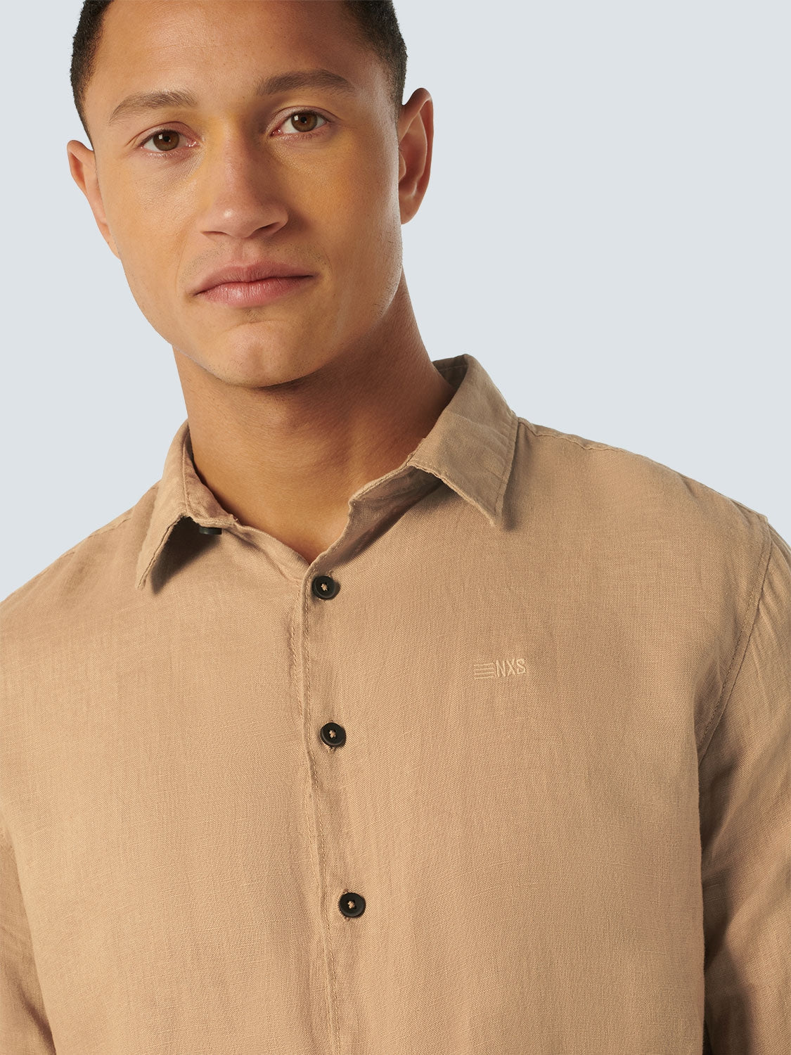 Shirt Linen Solid | Desert