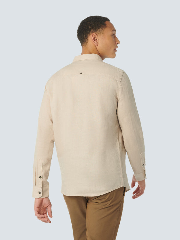Shirt Linen Solid | Cement