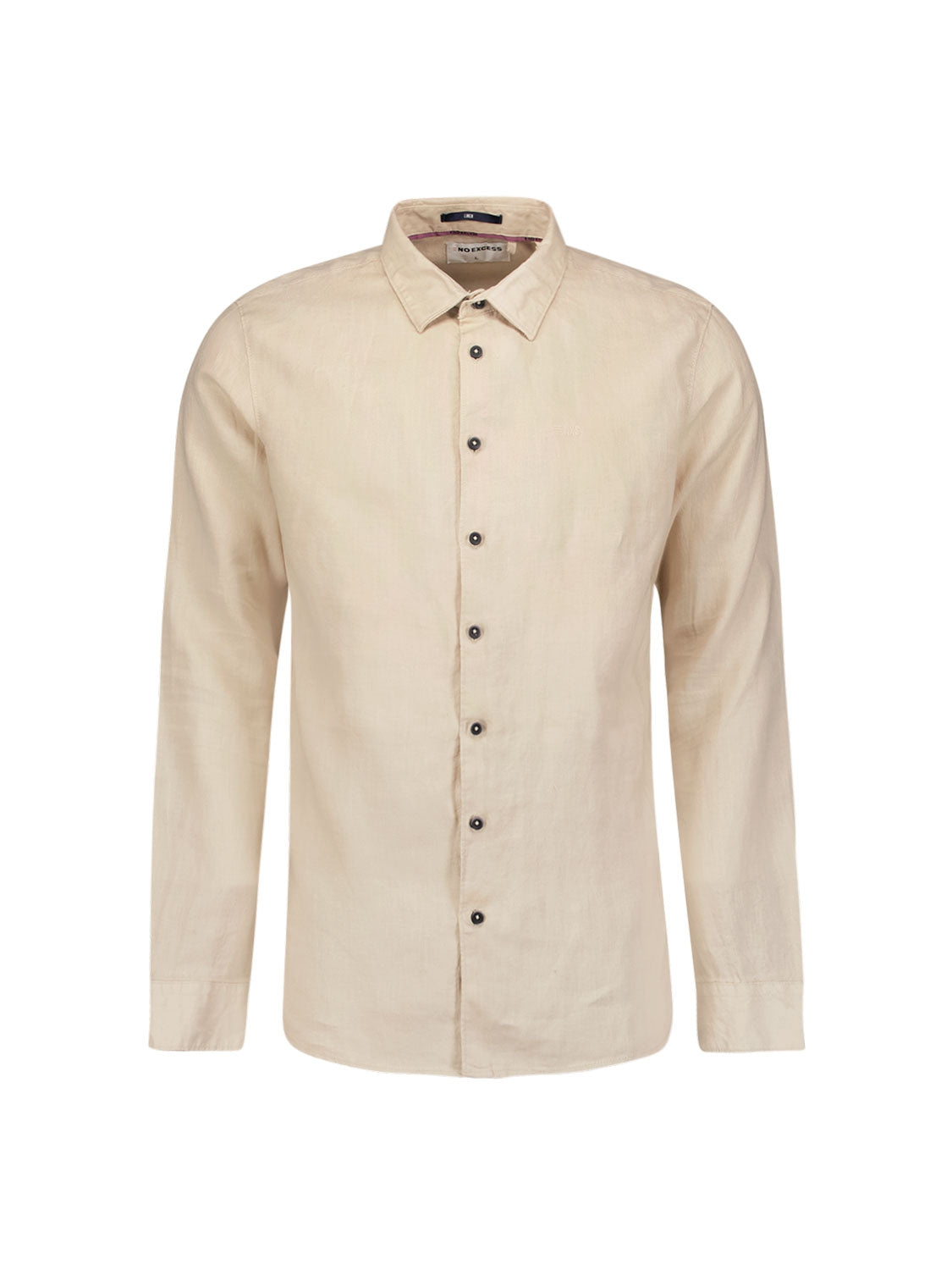 Shirt Linen Solid | Cement