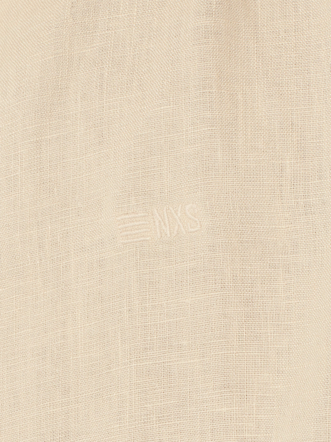 Shirt Linen Solid | Cement