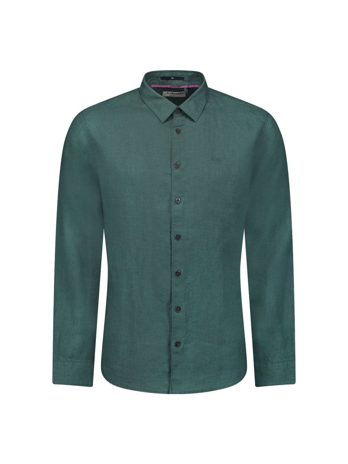 Shirt Linen Solid | Steel