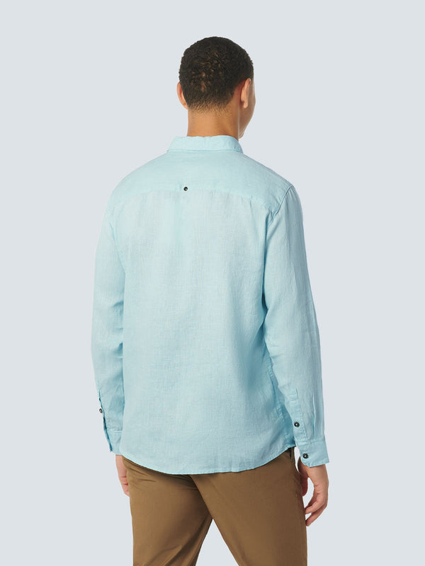 Shirt Linen Solid | Ice