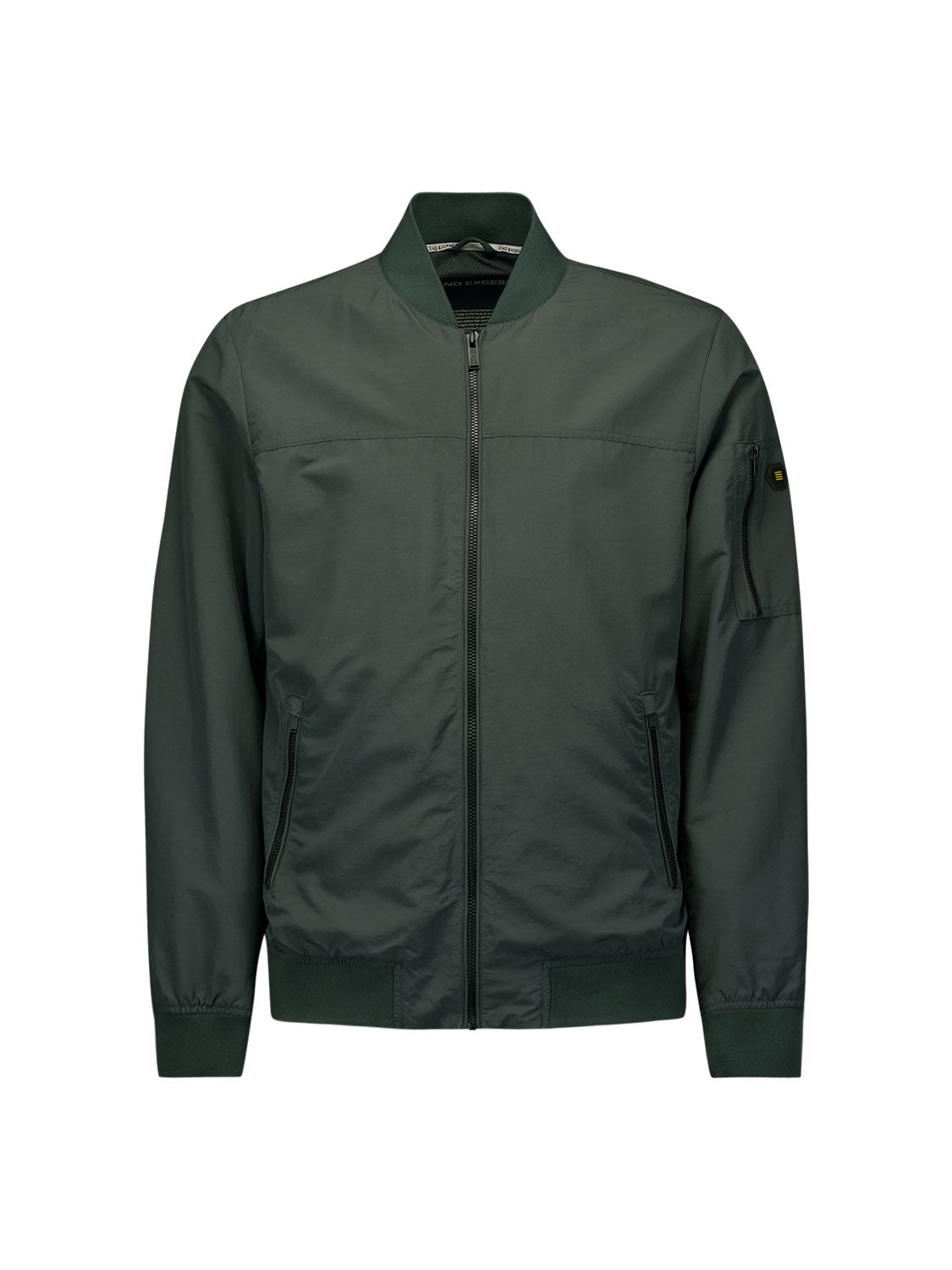 Jacket Short Fit Bomber | Dark Steel