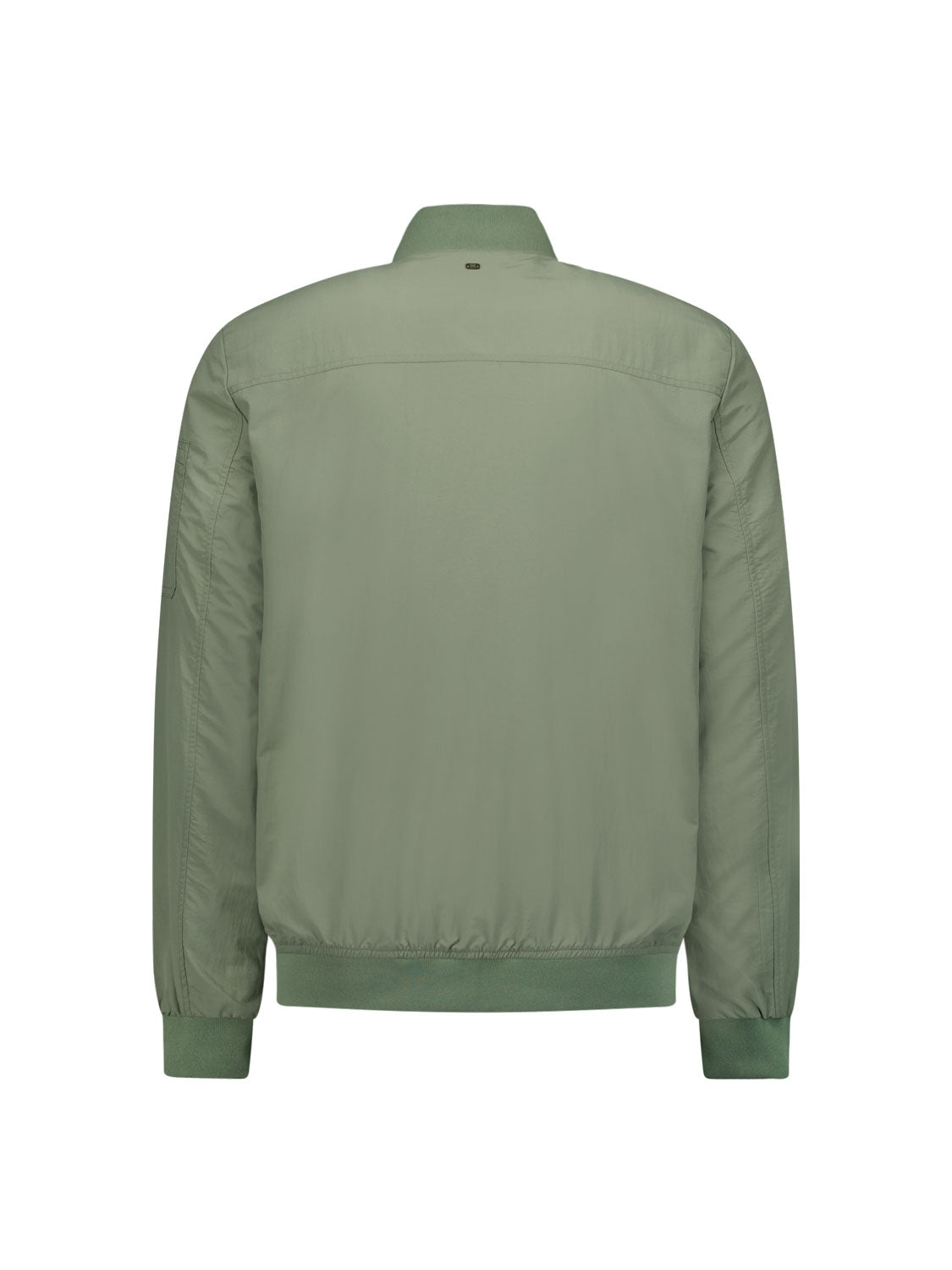 Jacket Short Fit Bomber | Light Army