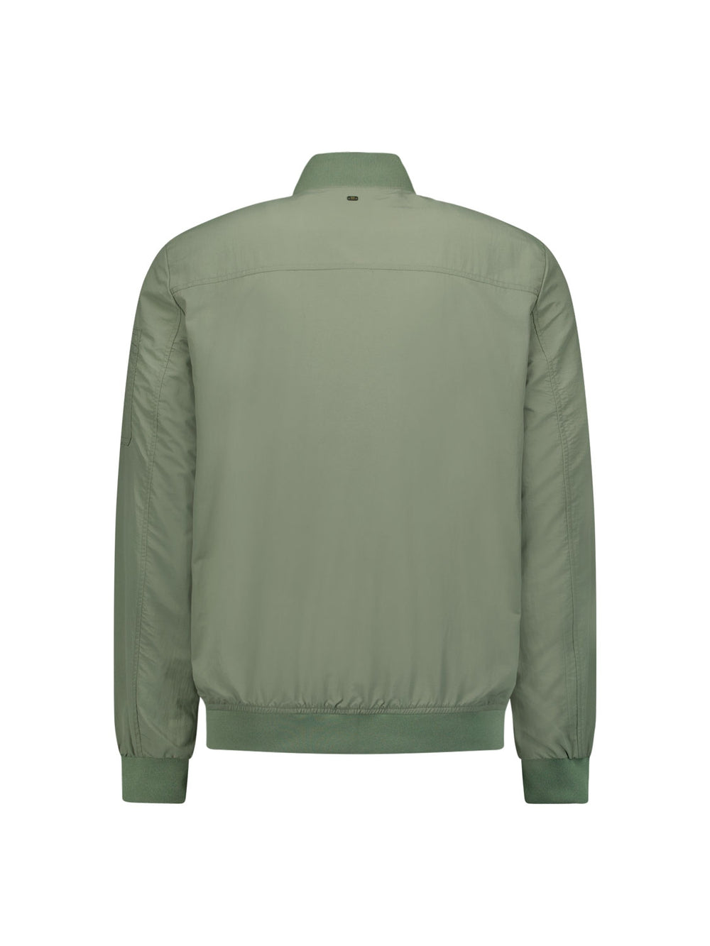 ジャケット・アウター no mass prod Cropped denim flight jacket Denim Padded Cropped Bomber Jacket - Mid Blue | Manière De Voir