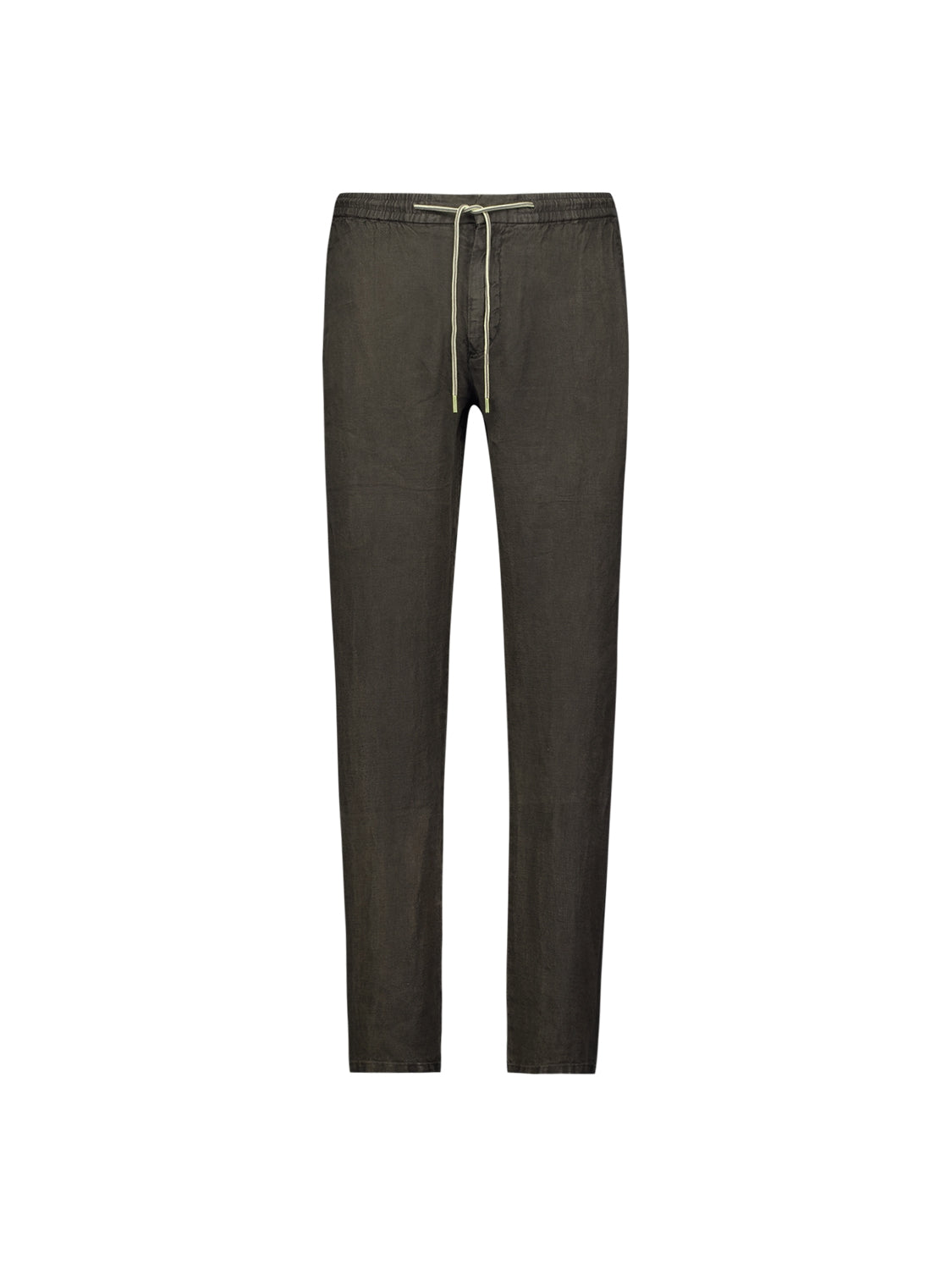 Pants Linen Garment Dyed | Motorblack