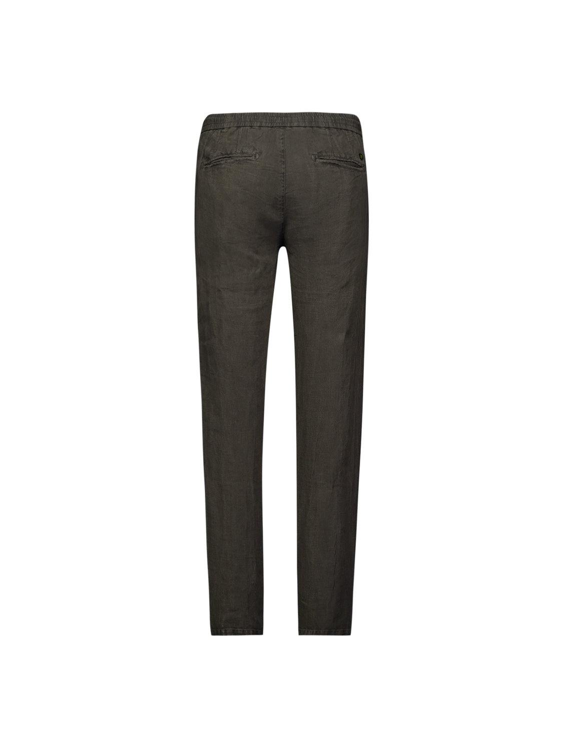 Pants Linen Garment Dyed | Motorblack