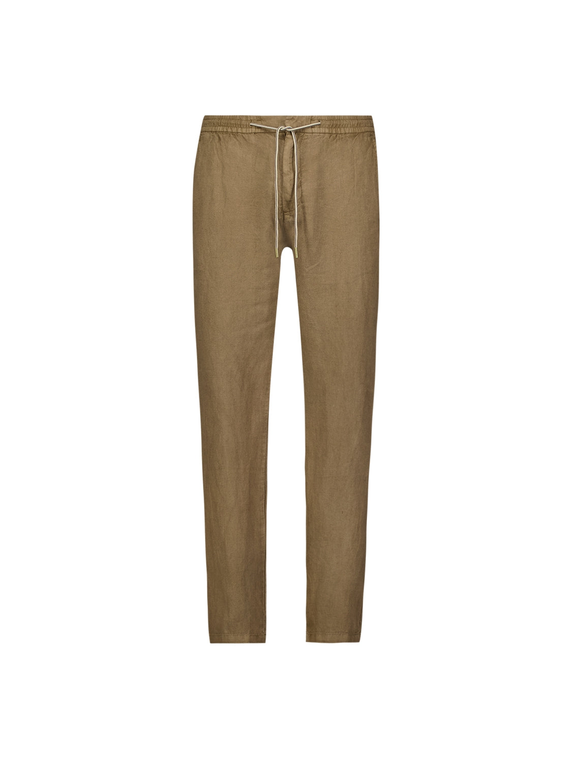 Pants Linen Garment Dyed | Almond