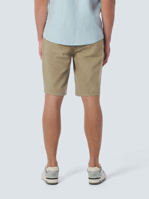 Short With Linen Garment Dyed | Sand