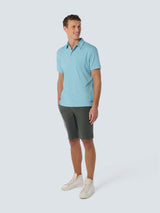 Short With Linen Garment Dyed | Steel