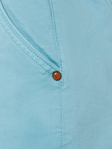 Short Chino Garment Dyed Twill Stretch | Aqua