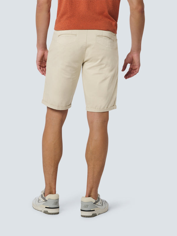 Short Chino Garment Dyed Twill Stretch | Cement