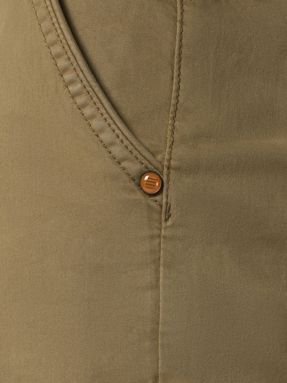 Short Chino Garment Dyed Twill Stretch | Almond