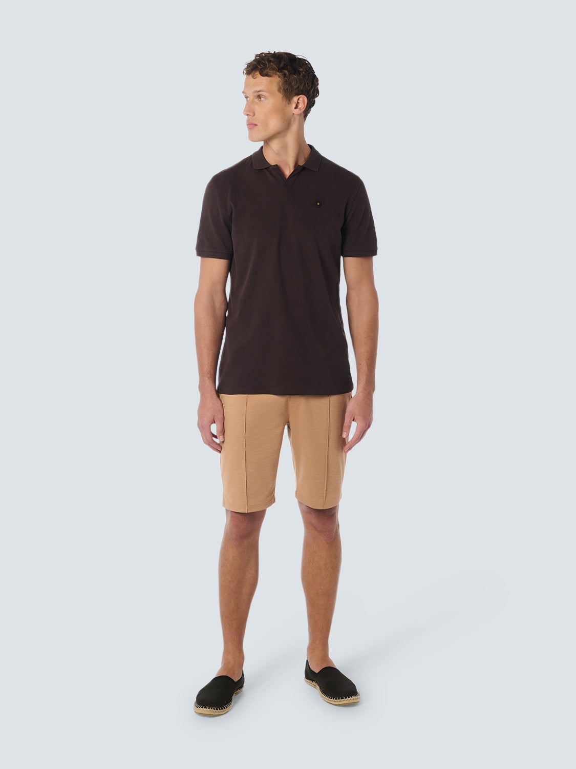 Short Jersey Melange | Desert