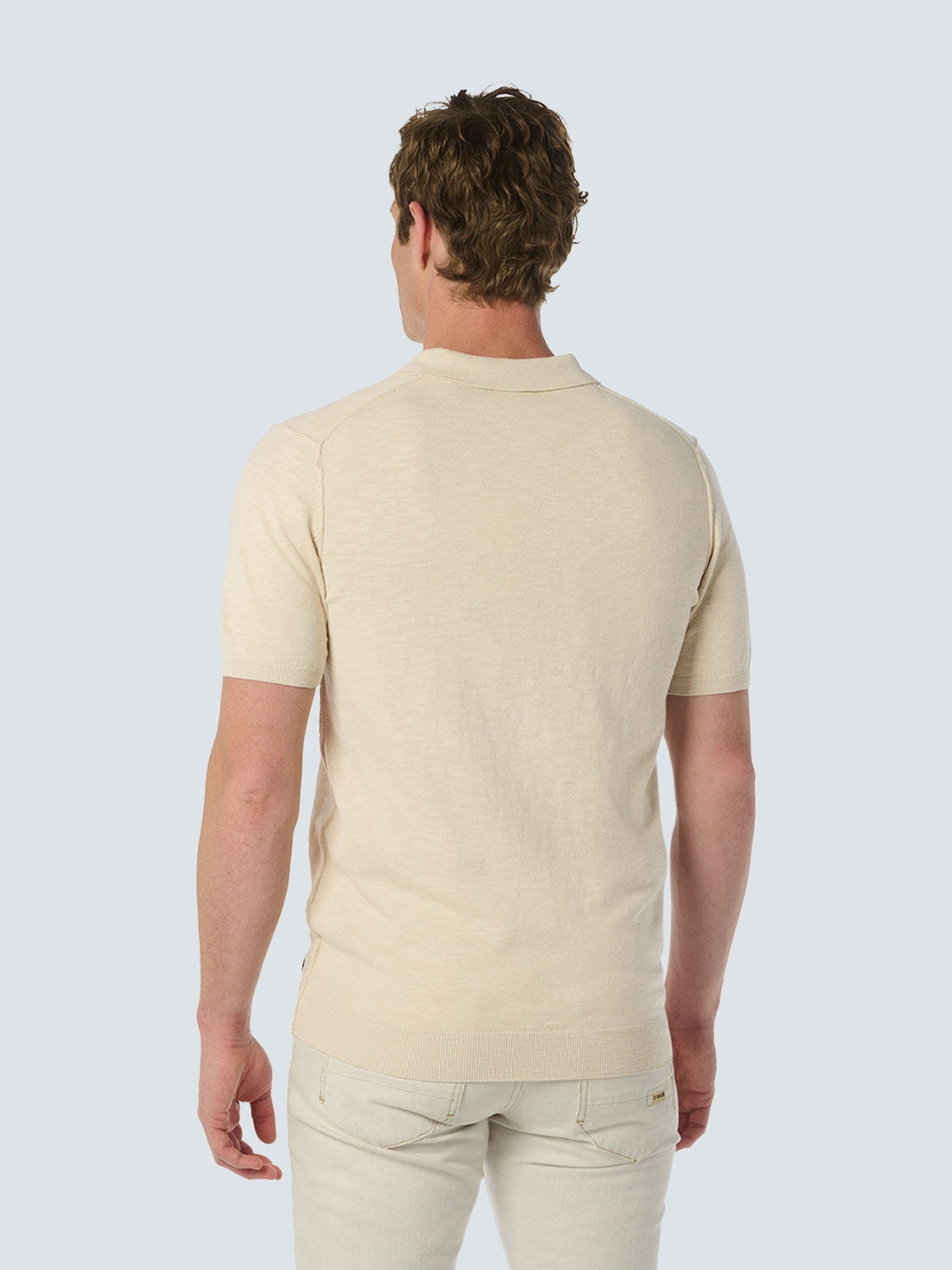 Modern Zip-Collar Polo – Timeless Style | Cement