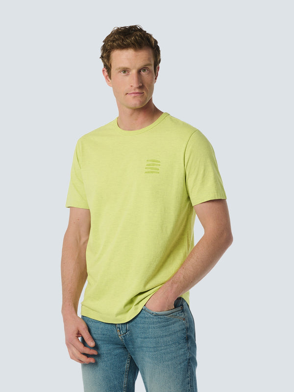 Stylish T-shirt with Playful Design | Lime