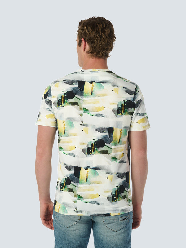 Abstract T-shirt - Perfect for this Season | White