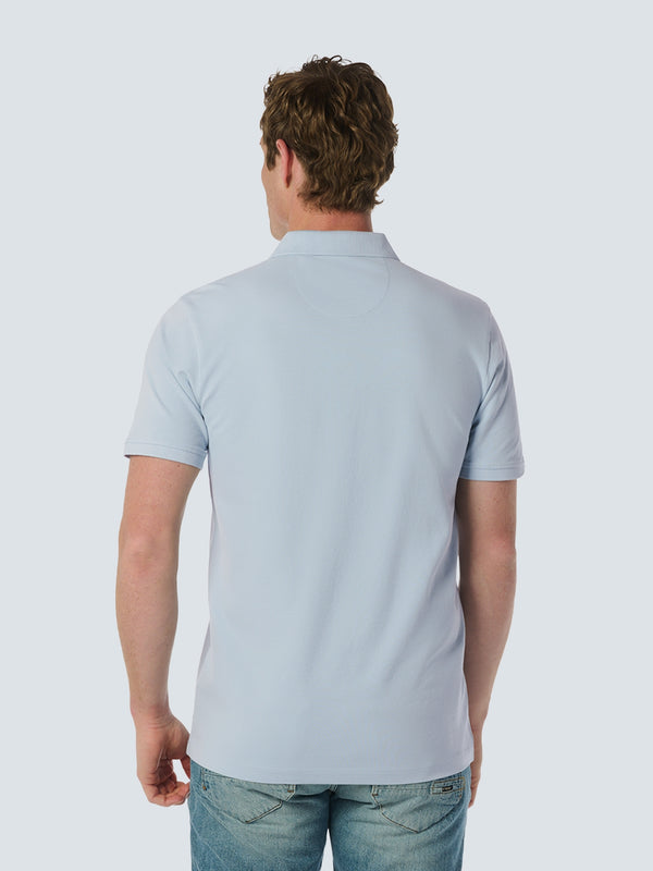 Cotton Polo with Stretch - Timeless Favorite for Any Occasion | Sky