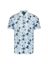 Nature-Inspired Polo with Pique - Stylish and Comfortable | Sky