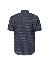 Short-Sleeve Shirt with Resort Collar and Graphic Pattern | Night