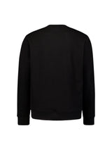 Sweater with Crew Neck and Jacquard Pattern: Comfort and Style in One | Black