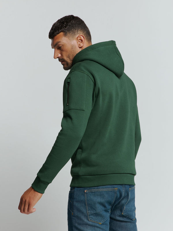 Hoodie with Soft Touch: Perfect Comfort and Style | Dark Green