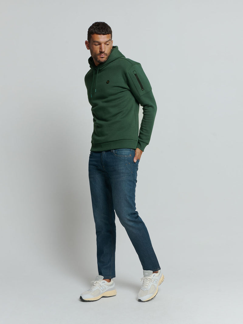 Hoodie with Soft Touch: Perfect Comfort and Style | Dark Green