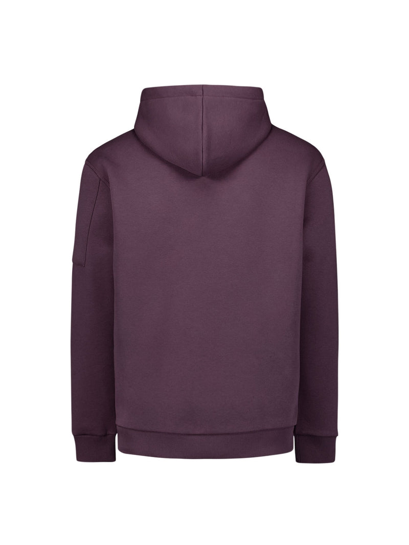 Hoodie with Soft Touch: Perfect Comfort and Style | Aubergine