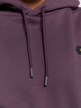 Hoodie with Soft Touch: Perfect Comfort and Style | Aubergine