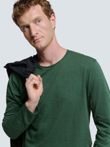 Long Sleeve T-shirt: Stylish Comfort for Everyday Use | Dark Green