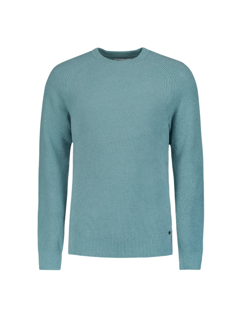 Round Neck Pullover: Rib Knit Structure and Super Soft Touch | Cloud