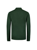 Stylish Polo with Half Zip: For Every Occasion | Dark Green