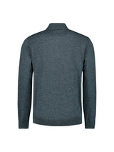 Pullover with Half Zip and Two-Tone Melange: Comfort and Style Combined | Cloud