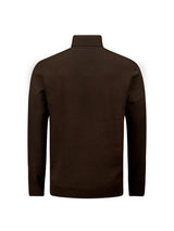 Two-Tone Melange Turtleneck: Elegant Warmth and Timeless Style | Brown