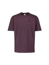 Round Neck T-Shirt: Modern Oversized Fit & Luxuriously Soft Feel | Aubergine